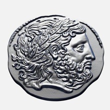 greek coin - print ready 3d model petar doychev 3d print model - Mito3D
