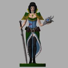 grim dawn girl print ready 3d model printable character game ashes malmouth have created specifically printing wrml format color information so can printed has 800k polygons high poly better resolution cost shapeways 100 sandstone full material size 180mm if you interested low vr send me message 3d print model - Mito3D