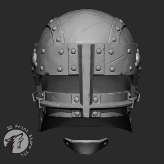 budella casco furioso fan arte 3dprintstorestl 3d print model - Mito3D