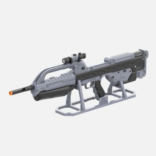 halo br55 battle rifle makerlab 3d print model - Mito3D