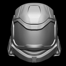 aréola alcance Gungnir personalizadas capacete 3d impressão modelo pronto 3d print model - Mito3D