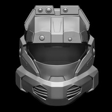 Halo scout casque impression prêt 3d modèle 3d print model - Mito3D