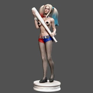 Harley Quinn 3d impression modèle 3dprintingdesigner 3d print model - Mito3D
