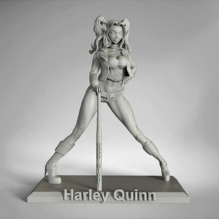 Harley Quinn 3d drucken Modell 3dprintingdesigner 3d print model - Mito3D