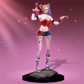 Harley Quinn estátua minhdinh 3d print model - Mito3D