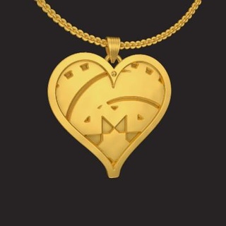 heart pendant jewellery phjsp10 ktkaraj 3d models 3d print model - Mito3D