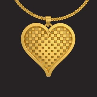 heart pendant jewellery phjsp22 ktkaraj 3d models 3d print model - Mito3D
