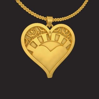 heart pendant jewellery phjsp9 ktkaraj 3d models 3d print model - Mito3D