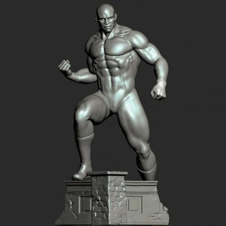 héro super héros personnage 3d impression modèle 3dprintmodel91 3d print model - Mito3D