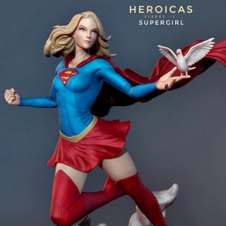 heroicas supergirl - 3d print model 3dmodeldesigner 3d print model - Mito3D