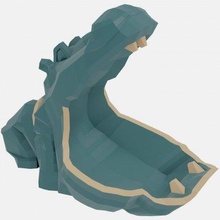 hippo trinket - print ready 3d model gurhansukuroglu 3d print model - Mito3D