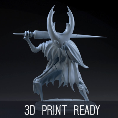 hollow knight greycheshire 3D print model - Mito3D