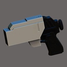 holster star wars dc17 gun print ready 3d model 3d print model - Mito3D