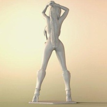 heiß Sex Mädchen Statue drucken bereit 3d Modell Morgengrauen 3d print model - Mito3D