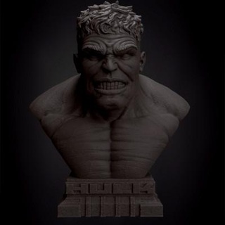 Hulk büst Bedava Yazdır hazır 3d model rfcoomp 3d print model - Mito3D