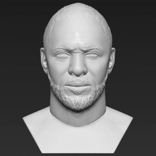 idris elba bust print ready 3d model here printing current size 5 cm height but you free scale it zip file contains obj stl created zbrushif have any questions please don't hesitate contact me respond asap encourage check my other celebrity models 3d print model - Mito3D