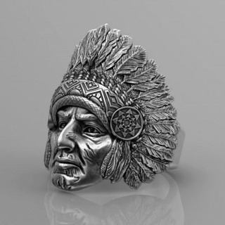 indisch Gesicht Ring 3design 3d print model - Mito3D