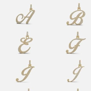 initial letter z alphabet pendant collection - 3d print model lady 3drings 3d print model - Mito3D
