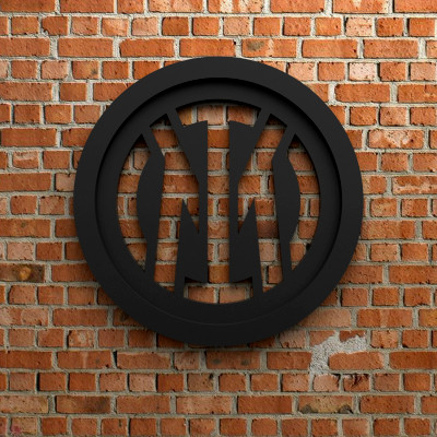 Inter Milan logo waelmoussa 3D print model - Mito3D