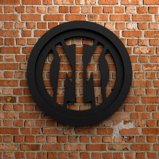 Inter Milano logo waelmoussa 3d print model - Mito3D