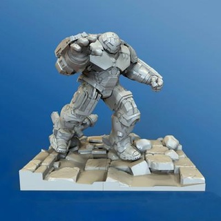 fer homme marque 44 hulkbuster 3d impression modèle 3dmodeldesigner 3d print model - Mito3D