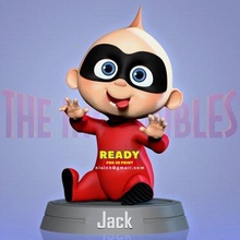 jack-jack parr - incredibles fanart print ready 3d model 3d print model - Mito3D