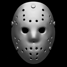 Jason Eishockey Maske drucken bereit 3d Modell 3d print model - Mito3D