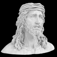 Jesús busto impresión Listo 3d modelo 3d print model - Mito3D