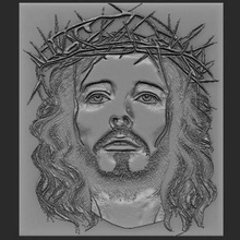 Jesus Linderung drucken bereit 3d Modell Elitemodellbau 3d print model - Mito3D