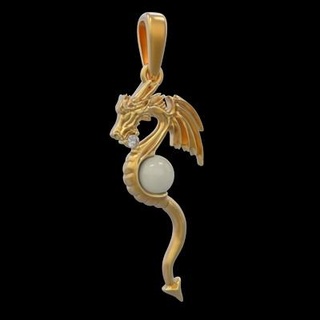 jewel pendant 003 - 3d print model kickonster 3d print model - Mito3D