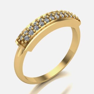 jewelery ring 026 - 3d print model jewelry 3d print model - Mito3D