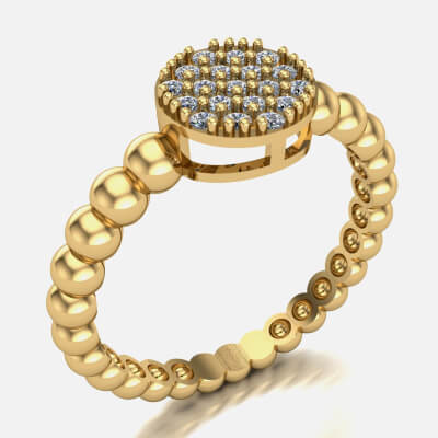 jewelery ring 030 - 3d print model jewelry 3D print model - Mito3D