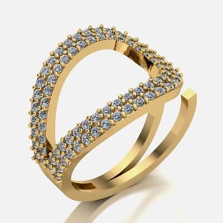 jewelry ring 002 - 3d print model 3d print model - Mito3D