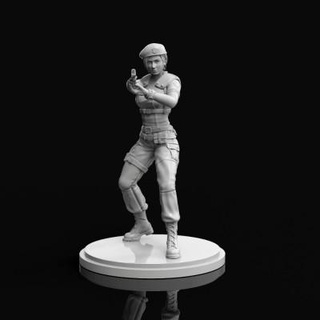 jill San Valentino residente male miniatura nanolaboratorio 3d print model - Mito3D