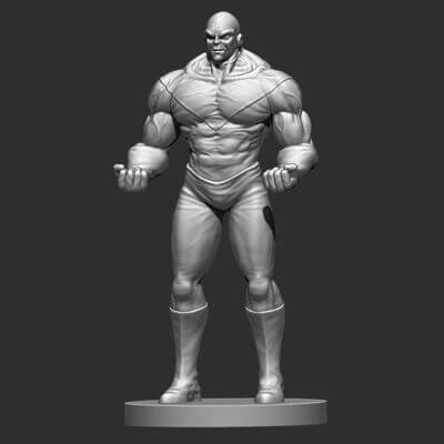 jiren dragon ball super print ready 3d model character real life version dragonball superi have 2 formats model1 stl parts printing full body + base size x 150 mm y 300 z 99 if your can't one part you could send email me solve problem obji hope like it any question change scale missing files something else please contact methank 3D print model - Mito3D