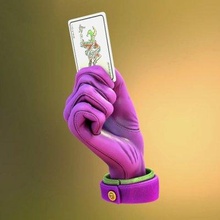 Joker Hand Miniatur drucken bereit 3d Modell Cheriloyet 3d print model - Mito3D