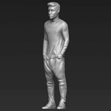 justin bieber print ready 3d model here printing zip file contais obj stl created zbrushif you have any questions please don't hesitate contact me respond asap encourage check my other celebrity models 3d print model - Mito3D
