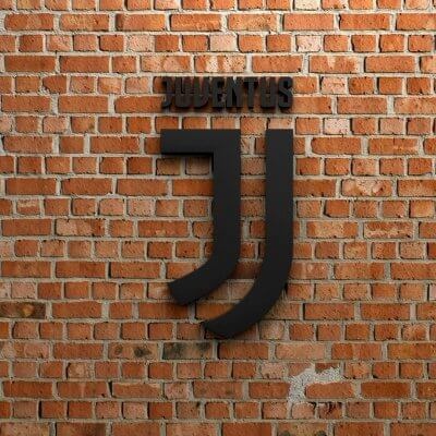 juventus fc logo 3d impression modèle by waelmoussa 3d print model - Mito3D