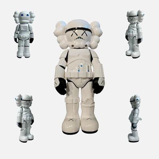 kaws Stormtrooper Arte juguete 3d impresión modelo danntzc 3d print model - Mito3D