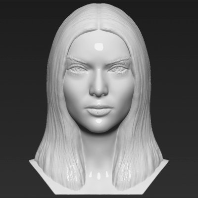 Kendall Jenner büst Yazdır hazır 3 boyutlu model 3D print model - Mito3D