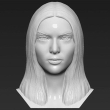 Kendall Jenner büst Yazdır hazır 3 boyutlu model 3d print model - Mito3D