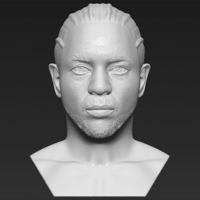 Kendrick Lamar büst Yazdır hazır 3 boyutlu model 3D print model - Mito3D