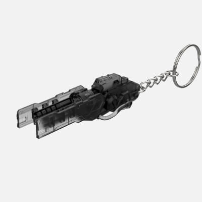 keychain overwatch winston tesla cannon - 3d print model by makerlab 3d print model - Mito3D