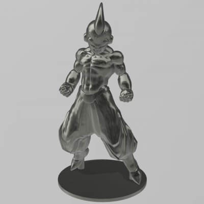 ragazzo buu 3d stampa modello by moogar 3d print model - Mito3D