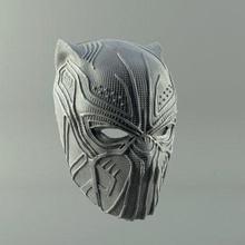 killmonger helmet black panther - print ready 3d model cheriloyet 3d print model - Mito3D