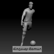 Kingsley coman impressão pronto 3d modelo elite 3d print model - Mito3D