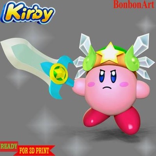 Kirby art 3d print model - Mito3D