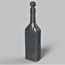 Klingon kan şarap star yürüyüş nesil Yazdır hazır 3d model 3d print model - Mito3D