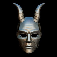 Krampus diable masque Satan démon impression prêt 3d modèle 3d print model - Mito3D
