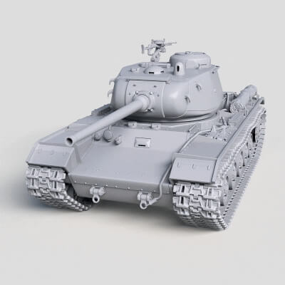 kv 85 tank hareket 3d Yazdır model zenislev 3D print model - Mito3D